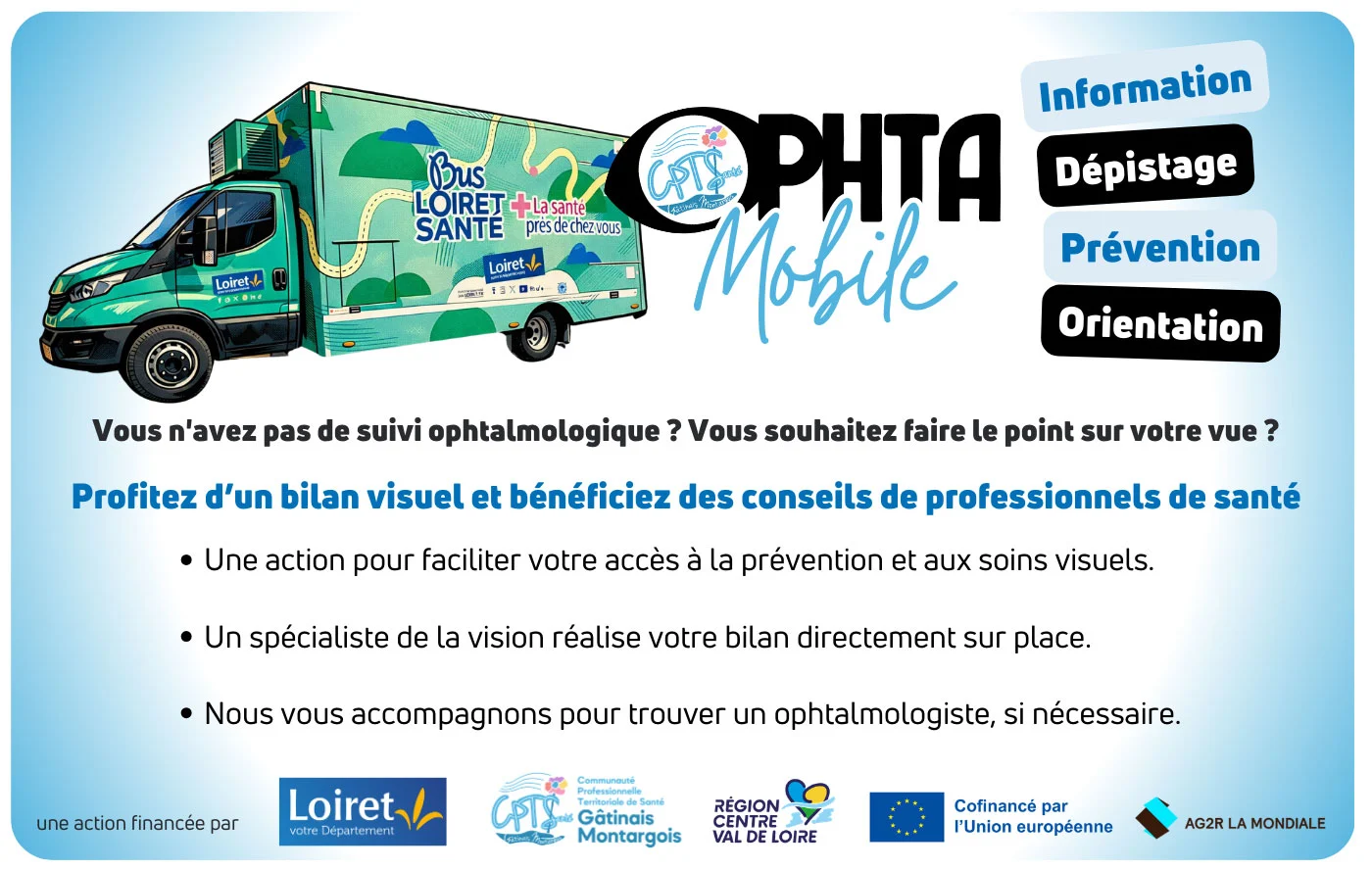 OphtaMobile : suivi ophtalmologique
